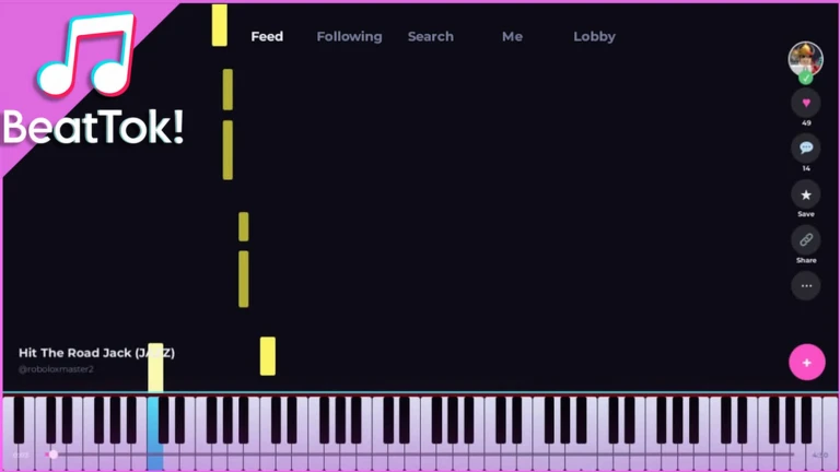 BeatTok Piano Roll Studio